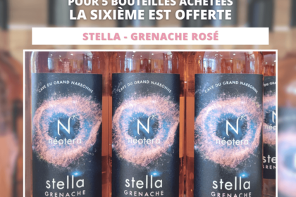 Ce mois-ci, venez tester une explosion de fruits gourmands grâce à notre subtil assemblage de Syrah --Grenache