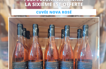 Ce mois-ci, venez tester une explosion de fruits gourmands grâce à notre subtil assemblage de Syrah --Grenache