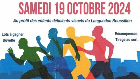 La 14e édition de Courir pour un regard aura lieu le samedi 19 octobre à Ouveillan