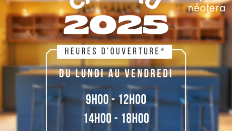 Horaires du caveau de vente de vin pour 2025